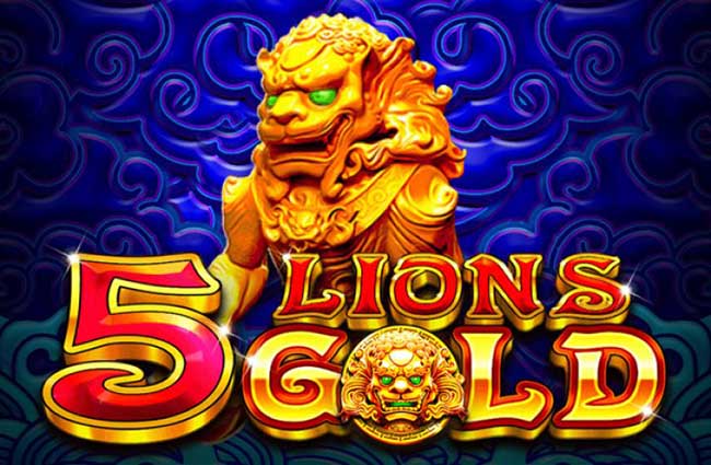 5 Lions Gold Permainan Slot Terbaik dengan Hadiah Up to 2000x Lipat